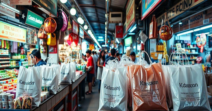 Como As Sacolas Plásticas Personalizadas Atacado Podem Impulsionar Seu Negócio